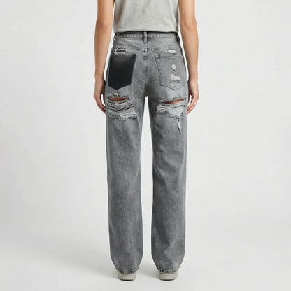 Vintage Ripped Damenjeans - Nelly
