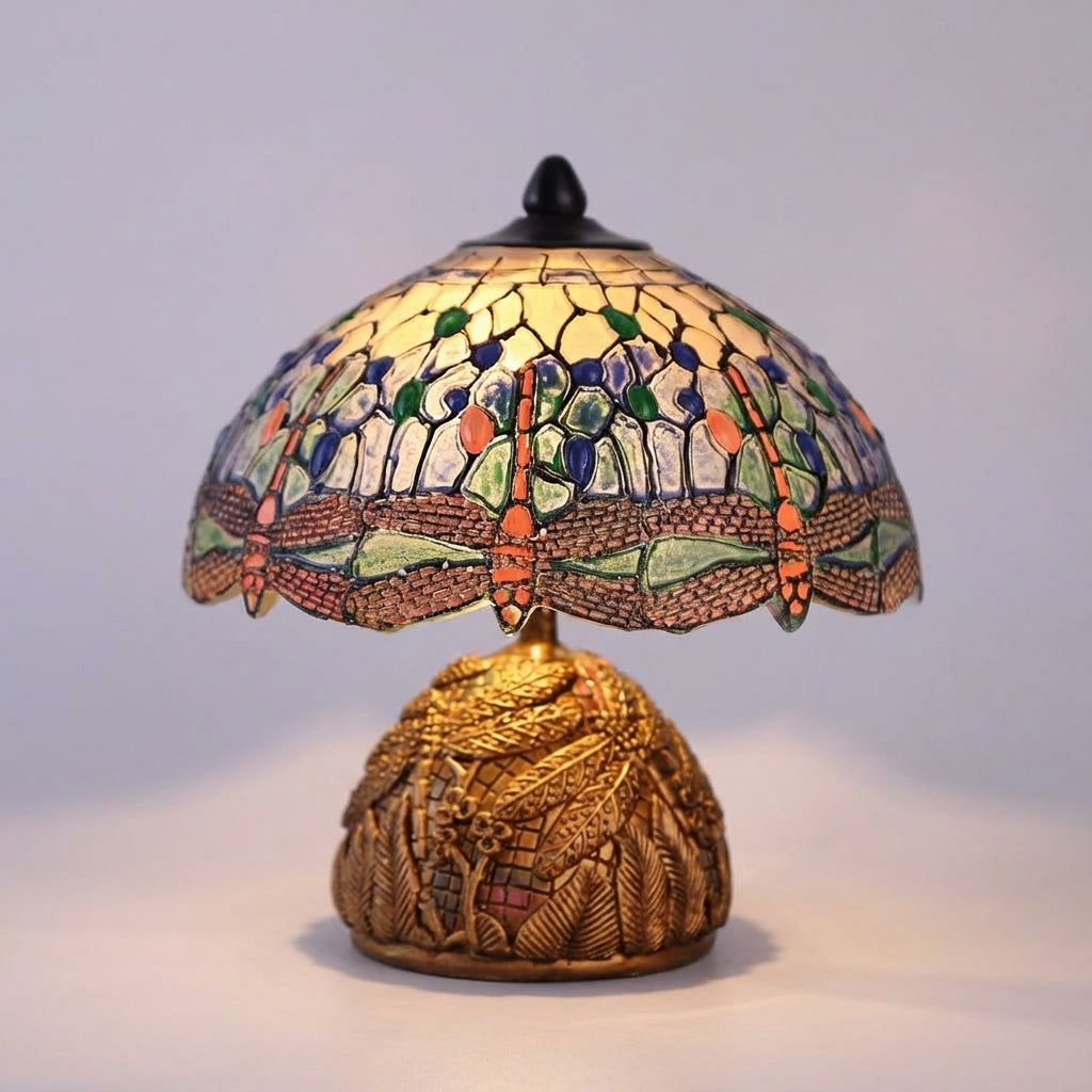 Vintage Inspired Table Lamp -  Dragonluma