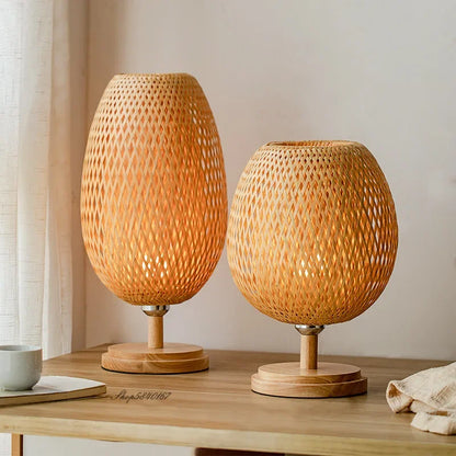 Vintage Inspirierte Wohnleuchte - BambooGlow