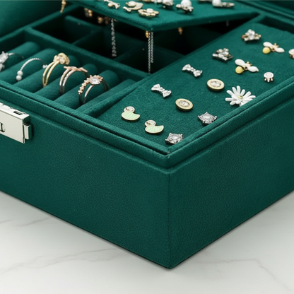 Vintagestil Schmuckbox - EleganceCase 