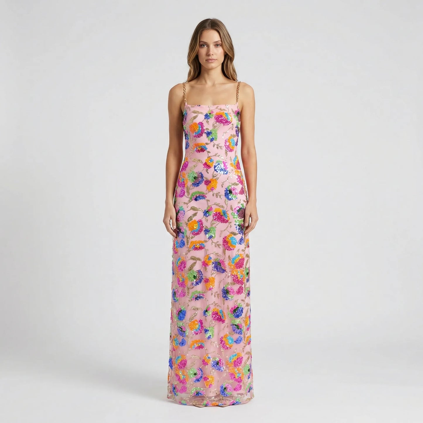 Vloeiende Maxi-Jurk Met Split - Yvonne