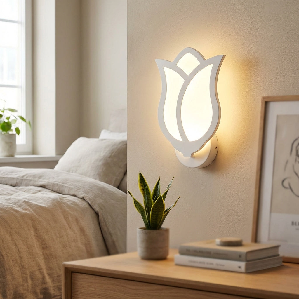 Wall Mounted Floral Sconce -  Florique
