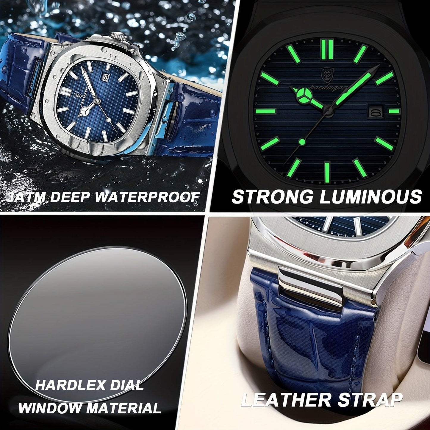 Wasserresistente Uhr - TimeMaster 