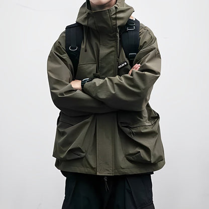 Water-Resistant Utility Outdoor Jacket - John