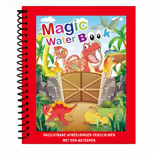 Vattenmålbok Set – Magisk målarglädje utan kladd (4-pack)