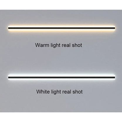 Wasserdichte LED-Wandlampe, IP65, warmes und weißes Licht, für Garten und Terrasse.