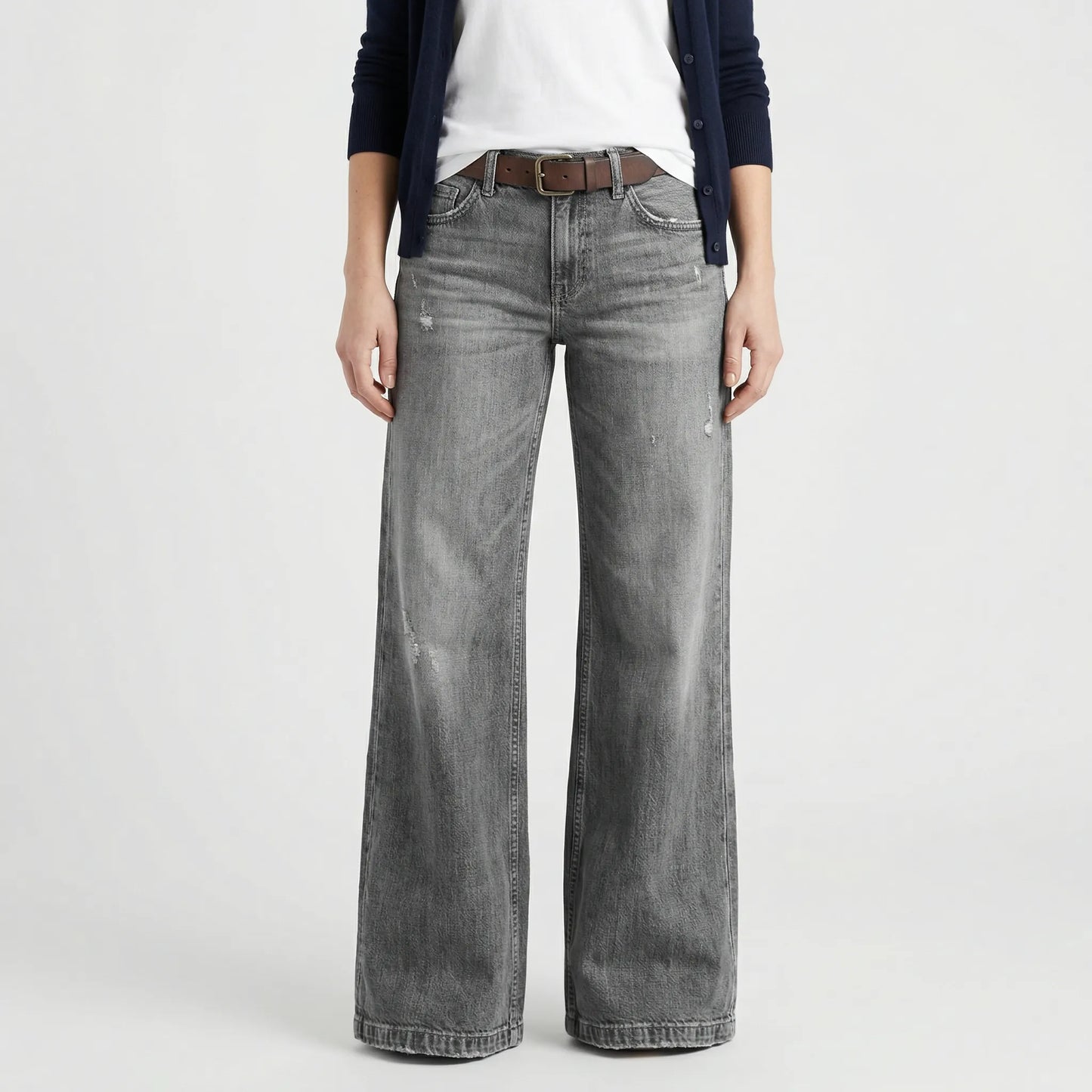 Weites Bein Jeans Mit Retro-Schnitt - Loretta