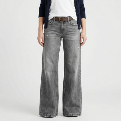Weites Bein Jeans Mit Retro-Schnitt - Loretta