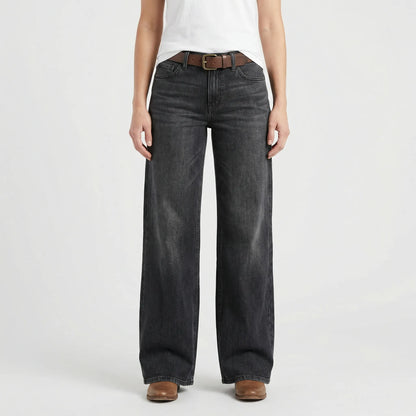 Weites Bein Jeans Mit Retro-Schnitt - Loretta