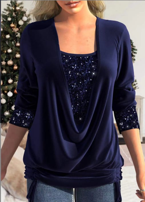 Hösttrendblus för damer – Elin