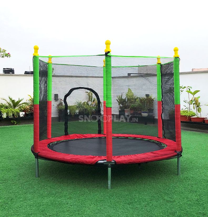 Barntrampolin med säkerhetsnät – Jumpie KidsTramp