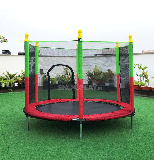 Barntrampolin med säkerhetsnät – Jumpie KidsTramp