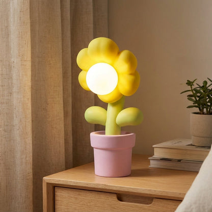 Whimsical Flower Table Lamp -  Solabloom