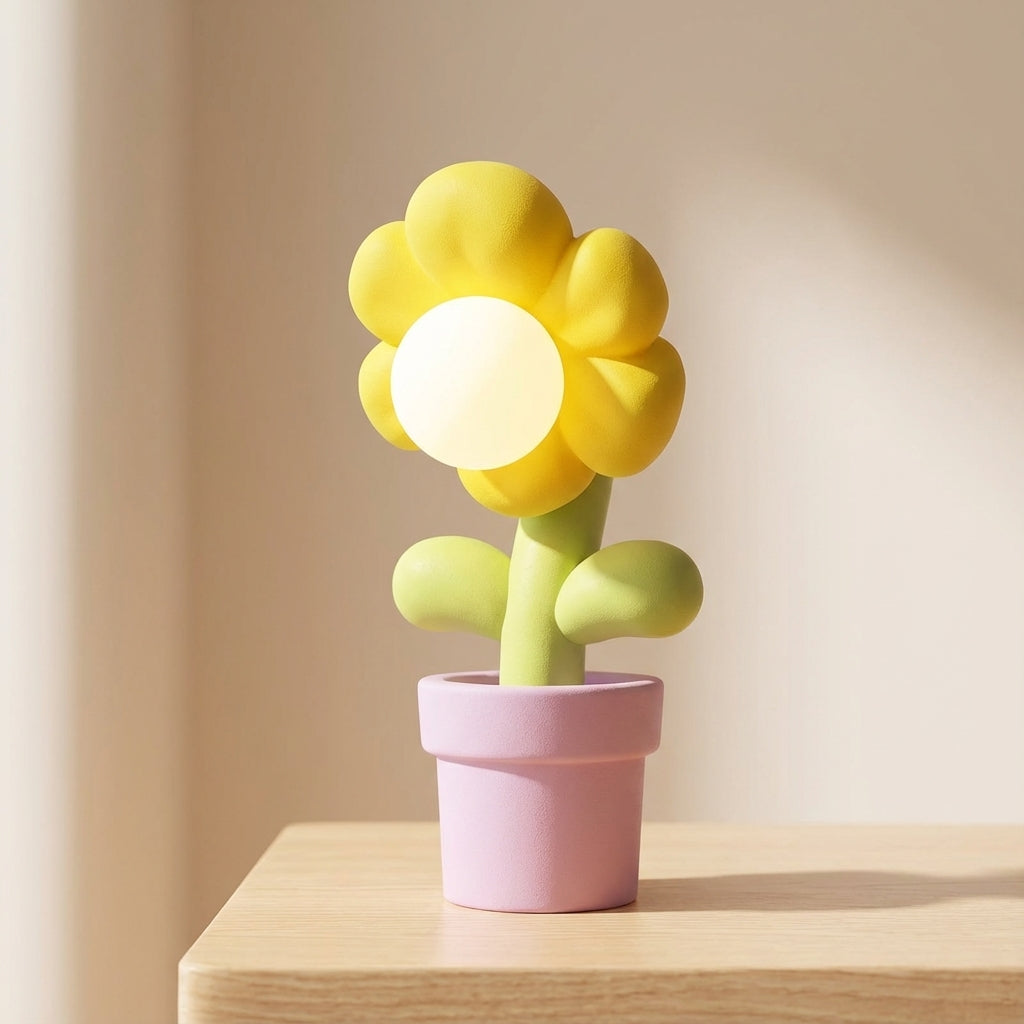 Whimsical Flower Table Lamp -  Solabloom