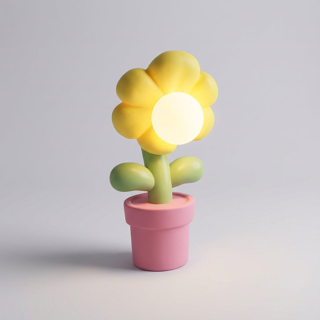 Whimsical Flower Table Lamp -  Solabloom