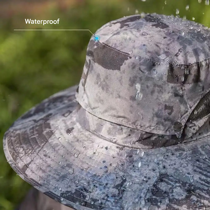 Utomhus solhatt med inbyggd fläkt – Sunbreeze