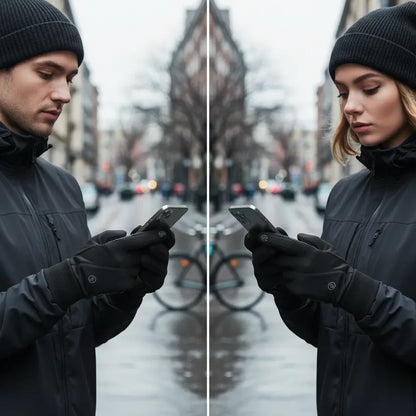 Vindtäta handskar med touchfunktion - TouchWarm