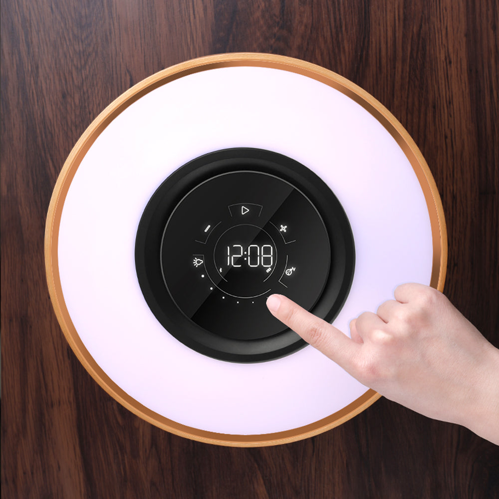 Wireless Charging Lamp With Speaker - AmbiLuxe