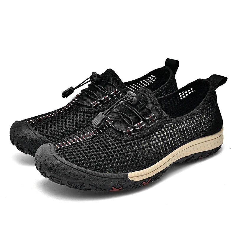 Andningsbara herrloafers med slip-on-design – Jules