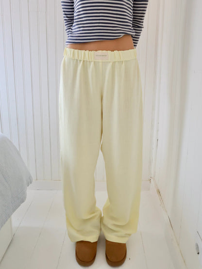 Dam-loungeshorts med randigt mönster – Elvira