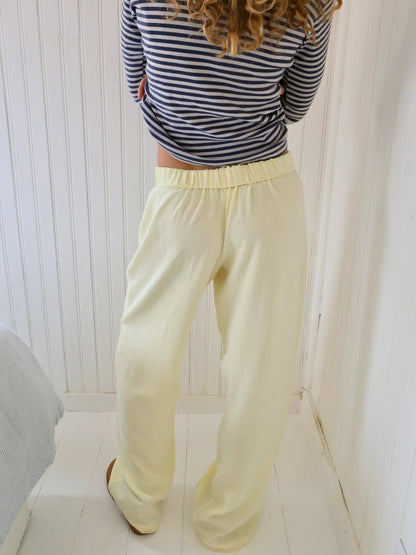Dam-loungeshorts med randigt mönster – Elvira