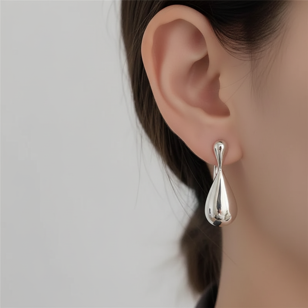 Zierliche Ohrstecker - DropGlimmer 