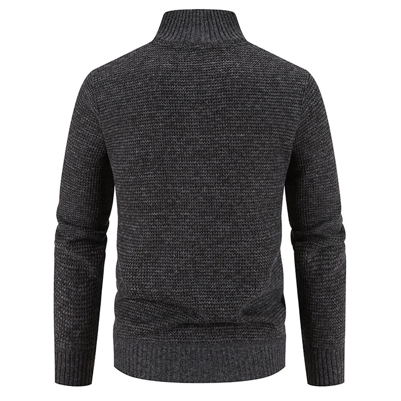 Zip-Up Stand Collar Men's Jacket - Felipe