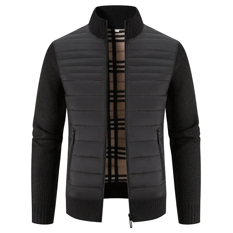 Zip-Up Stand Collar Men's Jacket - Felipe