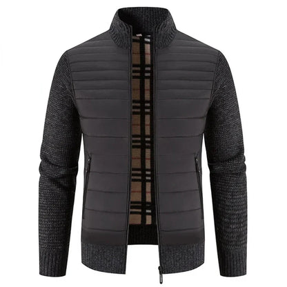 Zip-Up Stand Collar Men's Jacket - Felipe
