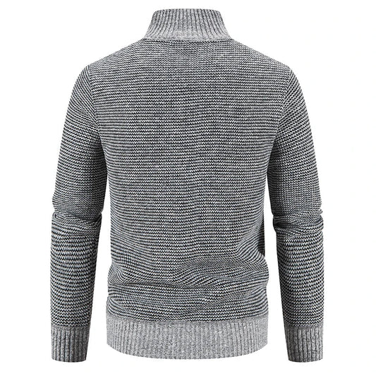 Zip-Up Stand Collar Men's Jacket - Felipe