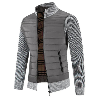 Zip-Up Stand Collar Men's Jacket - Felipe