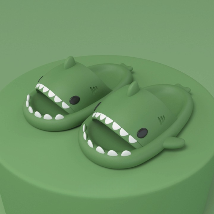 Trendiga SoftSteps Sharkies-tofflor – mjuka, dämpande & 1+1 gratis