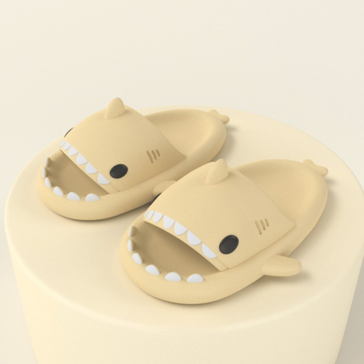 Trendiga SoftSteps Sharkies-tofflor – mjuka, dämpande & 1+1 gratis