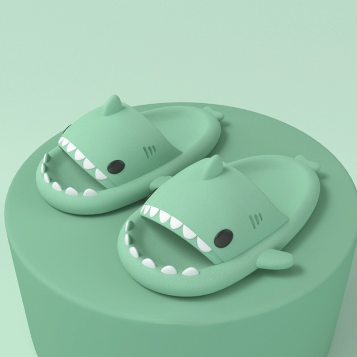 Trendiga SoftSteps Sharkies-tofflor – mjuka, dämpande & 1+1 gratis