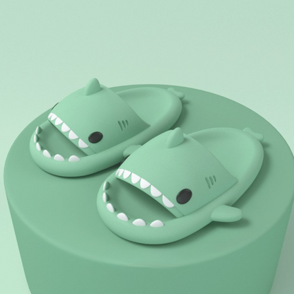 Trendiga SoftSteps Sharkies-tofflor – mjuka, dämpande & 1+1 gratis