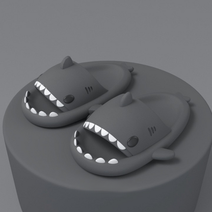 Trendiga SoftSteps Sharkies-tofflor – mjuka, dämpande & 1+1 gratis