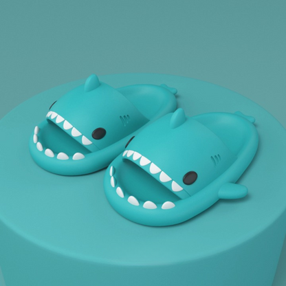 Trendiga SoftSteps Sharkies-tofflor – mjuka, dämpande & 1+1 gratis