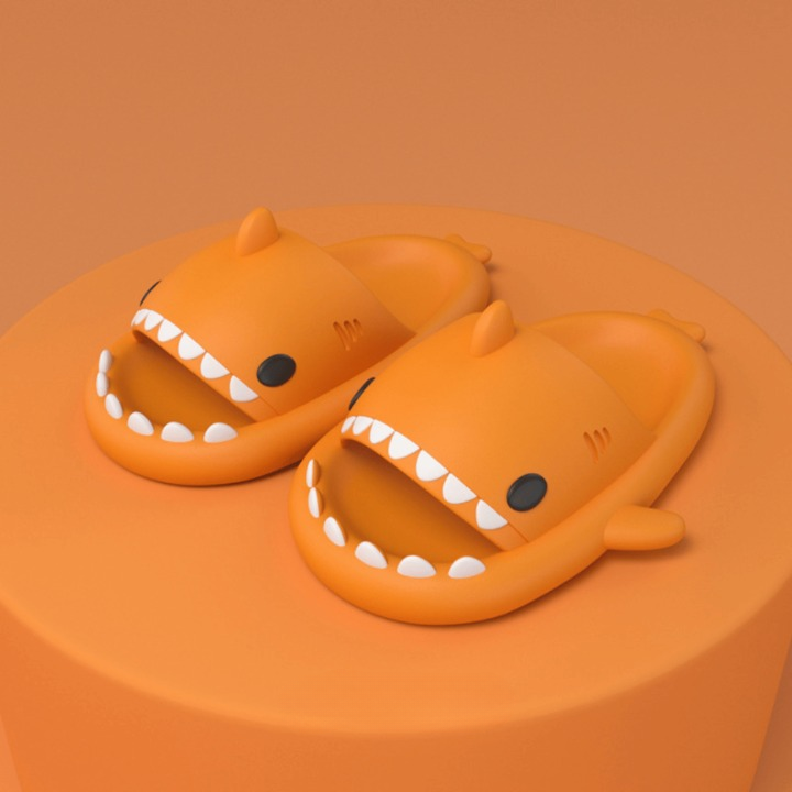 Trendiga SoftSteps Sharkies-tofflor – mjuka, dämpande & 1+1 gratis