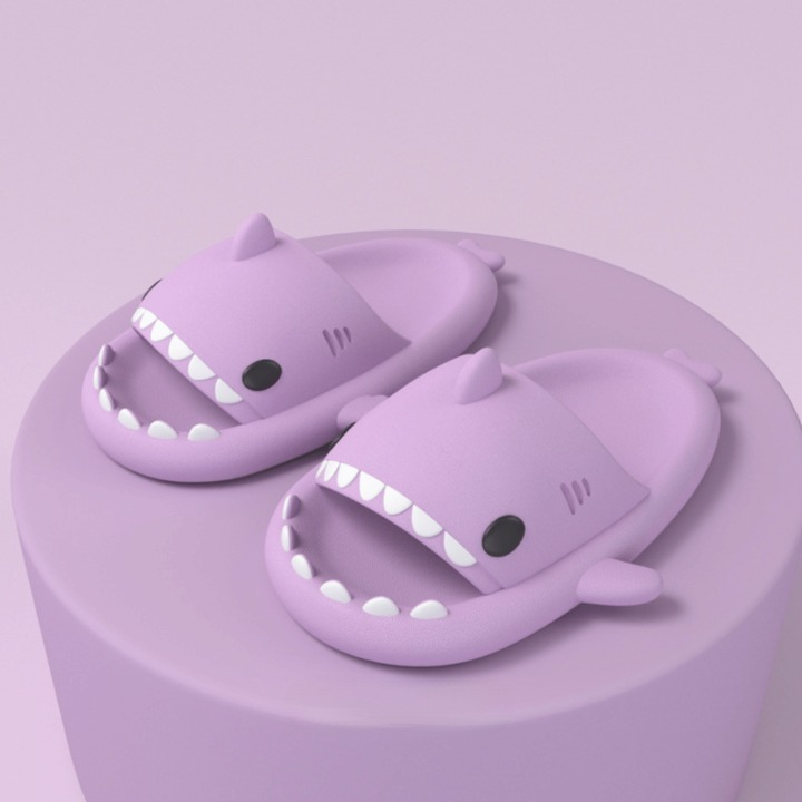 Trendiga SoftSteps Sharkies-tofflor – mjuka, dämpande & 1+1 gratis