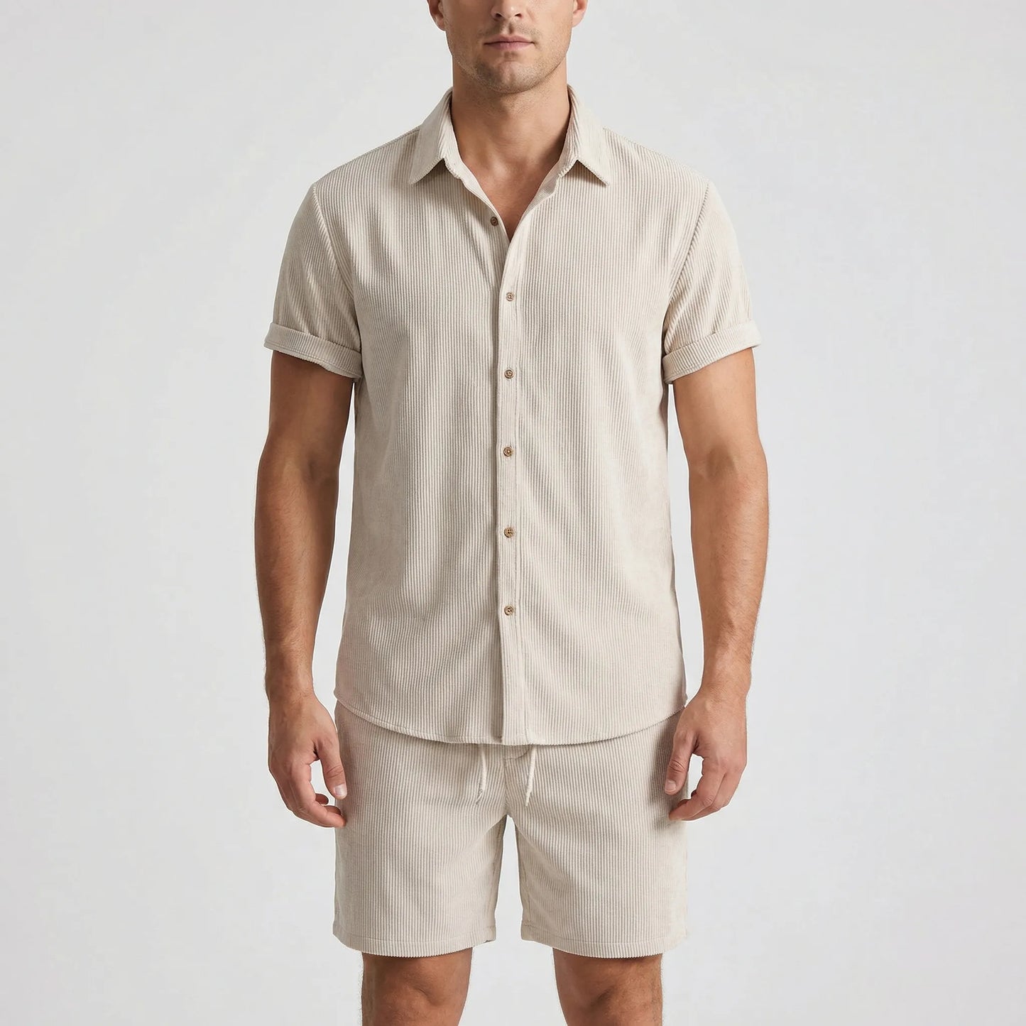 Zomerse Herrenoutfit Met Trekkoord - Simon