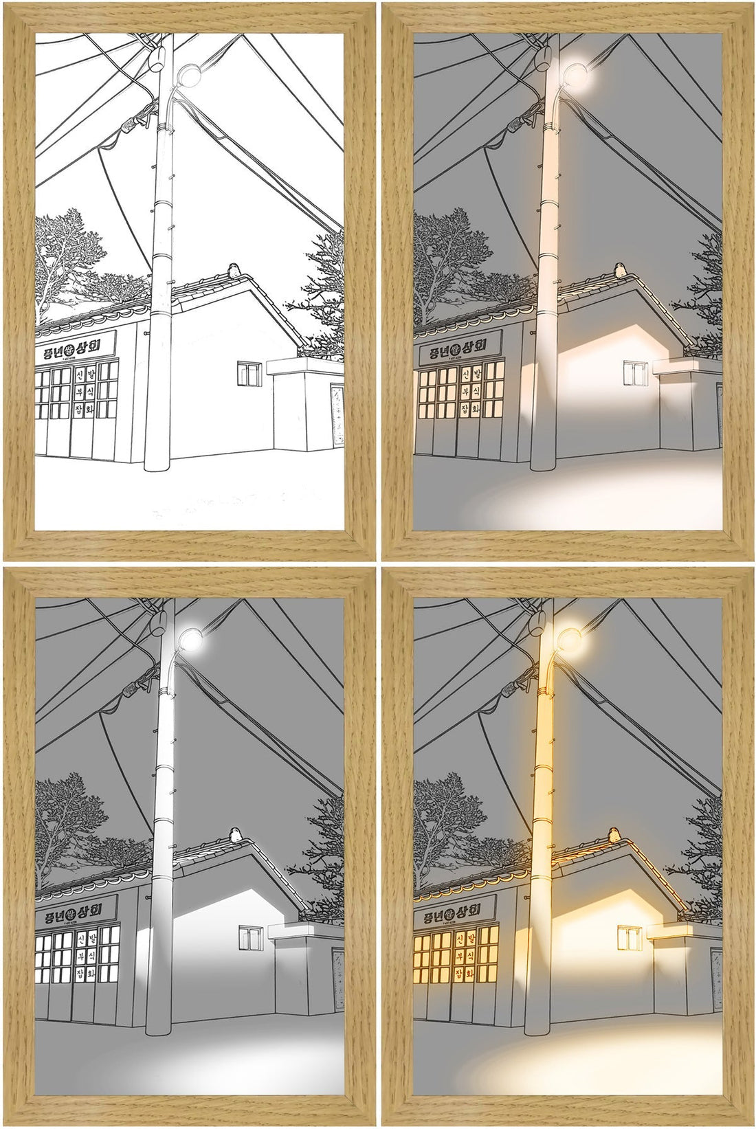 LED-belysningsbild – Luminza
