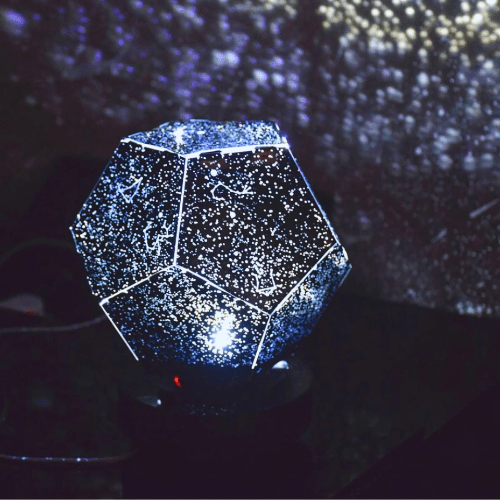 Stjärnhimmel projektorlampa med magisk ljusshow - Lunexa