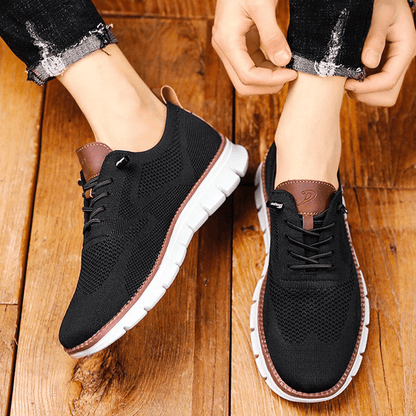 Andningsbara & ultrabra herrsneakers i minimalistisk design – Elias