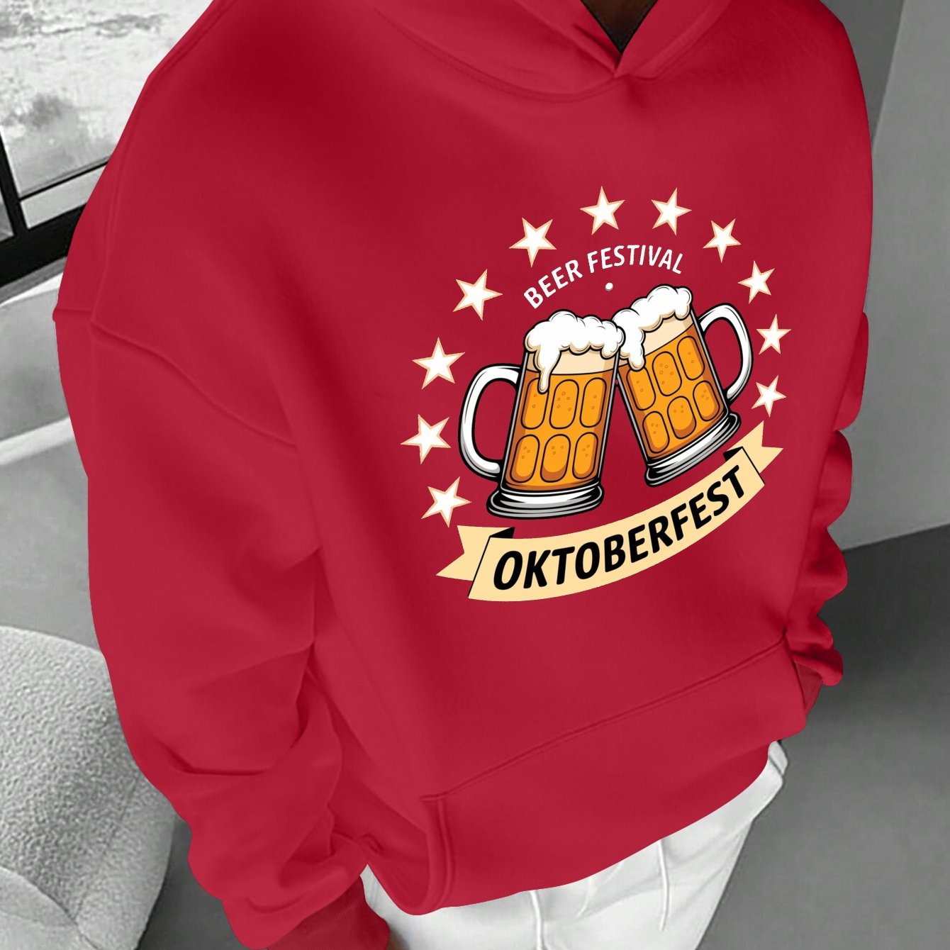 Festlig herrhoodie – Josef Oktoberfest 2026