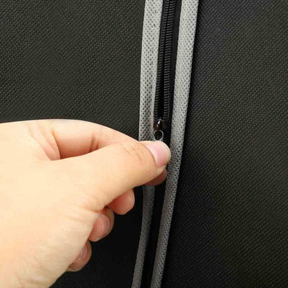 Andningsbart set med klädöverdrag – 5-pack klädförvaringsfodral med fönster (2 för priset av 1)