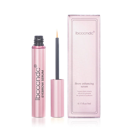 Rosa Augenbrauenserum, ibcccndc, 5ml, wachstumsfördernd, pflanzliche Extrakte, Verpackung.