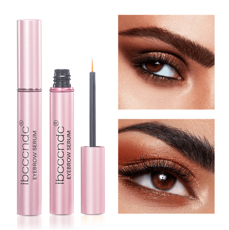 Rosa Augenbrauenserum für dichtere Brauen, ibcccndc, Beautyprodukt, Augenpflege.