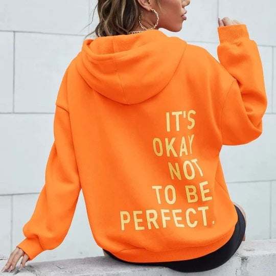 Trendigt unisex-hoodie - Billie | Supersoft-material