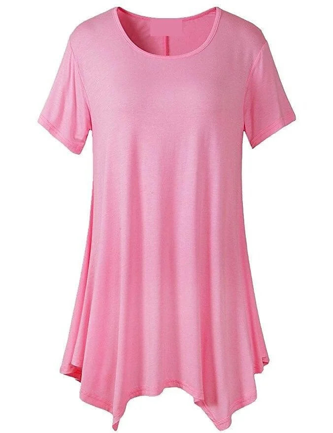 Loose Fit Dam T-shirt med korta ärmar – Taryn