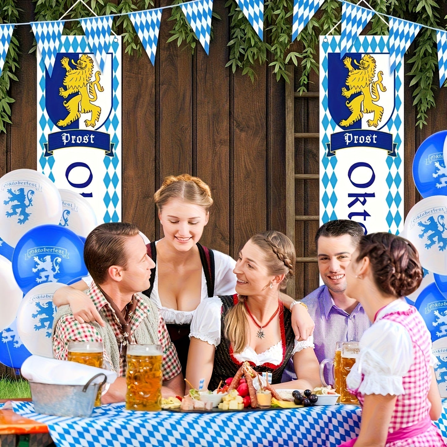 Dukset (5 stycken, 137×274 cm) – WiesnTafel Oktoberfest 2026